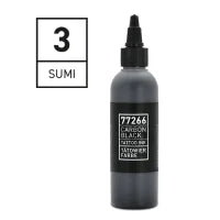 Carbon Black Reinvented – Sumi 3 – Greywash Tattoo Ink 100 ml