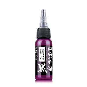 Kokkai Sumi Tattoo Ink - Sea Anemone Violet (15 ml)