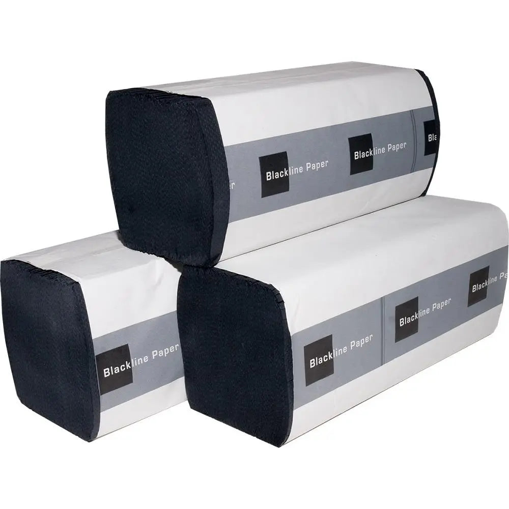 Pro-Style Papierhandtücher (2-lagig) - Schwarz - 160 Stk.