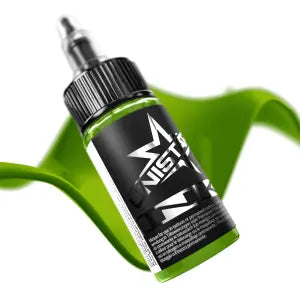 Unistar Ink Tattoo Farbe - Top Basic Green Light (30 ml)