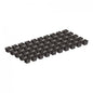 Farbkappen Schwarz – Tattoo Ink Caps (100 Stk.)