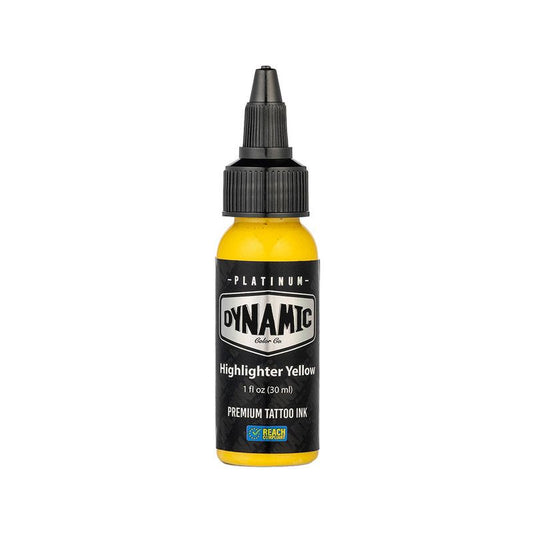 Dynamic Tattoo Ink - Highlighter Yellow - 30 ml