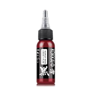 Kokkai Sumi Tattoo Ink - Scarlet Wave (15 ml)
