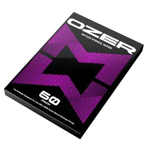 Ozer Thermo-Transferpapier – Tattoo Schablonenpapier A4 (50 Stk.)