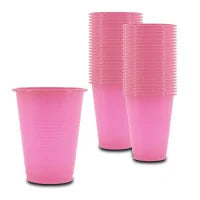 Swavgo Einmalbecher Pink – Tattoo Farbbecher (50 Stk.)