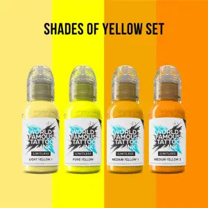 World Famous Limitless - Sasha O 'Kharin Yellow Set - 4x 30 ml